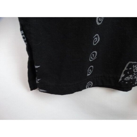 ingear Resort Dress Womens Size Medium Black Fish Sleeveless Swim Cover Up Dress - Picture 5 of 8